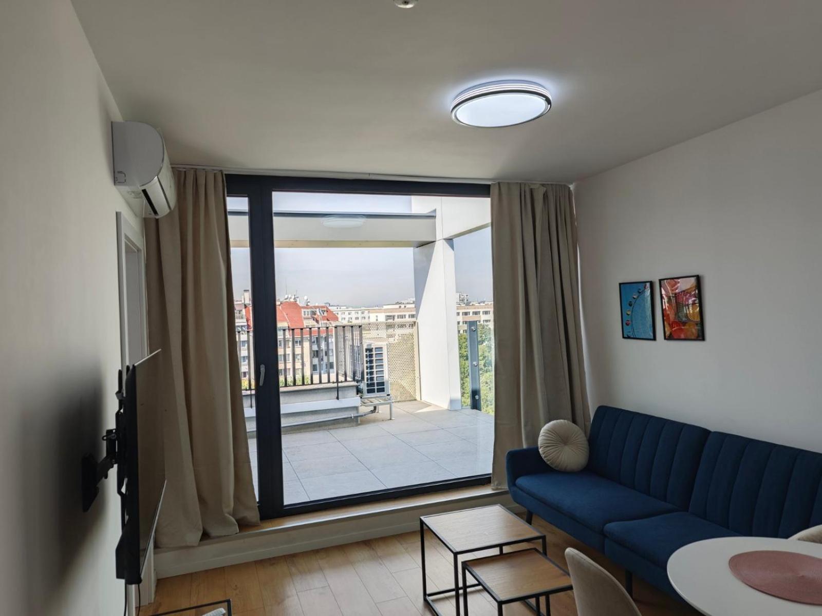 My Campus 1 Bdrm, Romantic, Panorama View, Free Parking, Self Check-In Sofia Luaran gambar